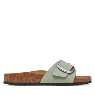 Klapki Birkenstock Madrid Big Buckle 1029293 Zielony - Klapki i japonki damskie - miniaturka - grafika 1