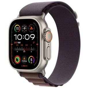 Apple Watch Ultra 2 GPS + Cellular 49mm Tytan Alpine S Indygo Fioletowy - Smartwatch - miniaturka - grafika 1
