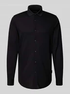 Koszule męskie - Koszula casualowa o kroju regular fit z kołnierzykiem polo - miniaturka - grafika 1