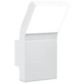 Lampy ogrodowe - vidaXL Zewnętrzny kinkiet LED, biały, odlewane aluminium - miniaturka - grafika 1