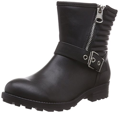 Aldo Damskie skrzynki botki, Czarny czarny syntetyczny 96, 38.5 EU