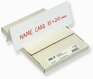 Segregatory - Bantex 100400217, White, Cardboard, 210 mm, 75 mm, 50 pcs - miniaturka - grafika 1