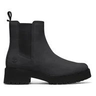 Botki damskie - Damskie Sztyblety TIMBERLAND CARNABY COOL BASIC CHLSEA TB0A5NPK0151 – Czarny - miniaturka - grafika 1