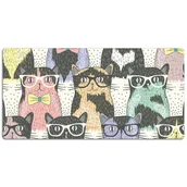 Podkładki na biurko - Mata podkładka ochronna na biurko Koty 120x60 cm, Dywanomat - miniaturka - grafika 1