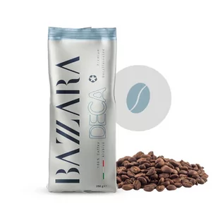 Bazzara Kawa ziarnista Espresso Deca Brasil Santos 250g 8026028003436 - Kawa - miniaturka - grafika 1