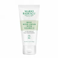 Kremy i maski do rąk - Mario Badescu Rose Hand Cream With Vitamin E (85g) - miniaturka - grafika 1