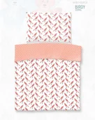 Pościel dla dzieci - Darymex Komplet pościeli niemowlęcej, bawełniany, 90x120 cm, Birdy Coral - miniaturka - grafika 1