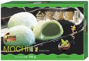 Kuchnie świata - AWON Mochi ryżowe ciasteczka z zieloną herbatą 180g - AWON 650-uniw - miniaturka - grafika 1