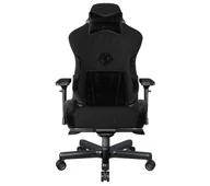 Fotele gamingowe - Anda Seat T-Pro 2 XL Gamingowy do 200kg Tkanina Czarny - miniaturka - grafika 1