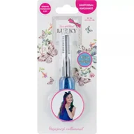 Zabawki kreatywne - Lukky: Brokat do włosów - niebieski - miniaturka - grafika 1