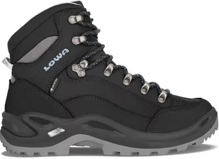 Buty trekkingowe damskie Lowa RENEGADE GTX MID Ws black/iceblue (320945 9972) - Buty trekkingowe damskie - miniaturka - grafika 1