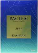 Wody i perfumy męskie - Rayhaan Pacific Aura Eau De Parfum For Men, 100 Ml - miniaturka - grafika 1