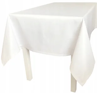 Obrus plamoodporny professional pro biały 140x400 - Obrusy i serwetki - miniaturka - grafika 1