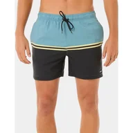 Kąpielówki męskie - Spodenki surfingowe męskie Rip Curl Combine Volley Niebieski - miniaturka - grafika 1
