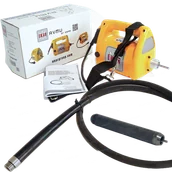 Inne urządzenia budowlane - Wibrator do betonu 230V Enar AVMU z wałkiem i buławą - zestaw Enar - miniaturka - grafika 1