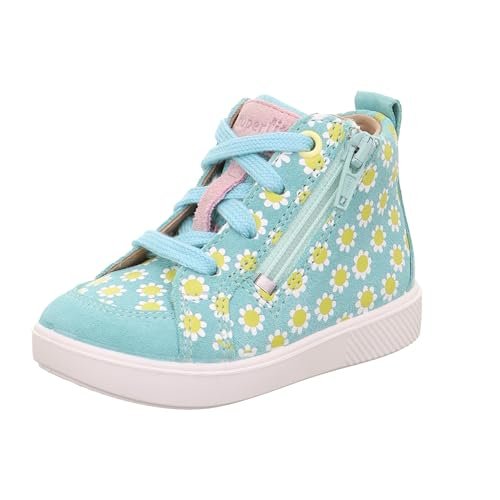 Superfit Supies sneakersy dziewczęce, jasnozielony, żółty 7510, 27 EU