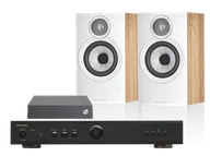 Zestawy stereo - Rotel A10 MKII (czarny) + Link 2 + 607 S3 (dąb) - miniaturka - grafika 1