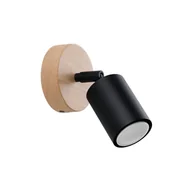 Lampy ścienne - Kinkiet VERDO czarny SL.1290 - Sollux - miniaturka - grafika 1