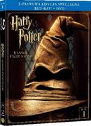 Filmy akcji DVD - Harry Potter i Kamień Filozoficzny 2-płytowa edycja specjalna Blu-ray+DVD) - miniaturka - grafika 1