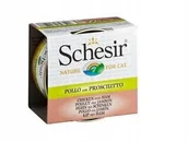 Mokra karma dla kotów - Schesir w bulionie, 6 x 70 g - Filet z kurczaka z doradą - miniaturka - grafika 1
