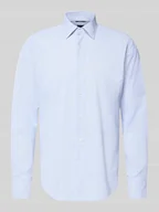 Koszule męskie - Koszula biznesowa o kroju regular fit z kołnierzykiem typu kent model ‘JOE’ - miniaturka - grafika 1