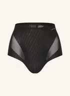 Spodenki damskie - Calvin Klein Szorty Modelujące Stay-Put Mesh schwarz - miniaturka - grafika 1