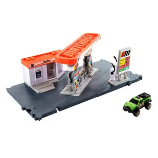 Matchbox GVY84 Action Drivers. Stacja benzynowa - Tory, garaże, parkingi - miniaturka - grafika 4