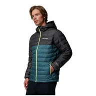 Kurtki męskie - Kurtka męska Columbia Powder Lite™ II Hooded Jacket Rozmiar: XXL / Kolor: niebieski/czarny - miniaturka - grafika 1