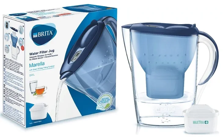 Dzbanek fitrujacy Brita Marella Cool 2,4L+ 1 wkład filtr Brita Maxtra