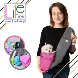 Torba Dla Psa / Nosidełko Liletink Pinki Roz.S (Do 3 Kg) - Sprzęt podróżny i transportery dla psów - miniaturka - grafika 1