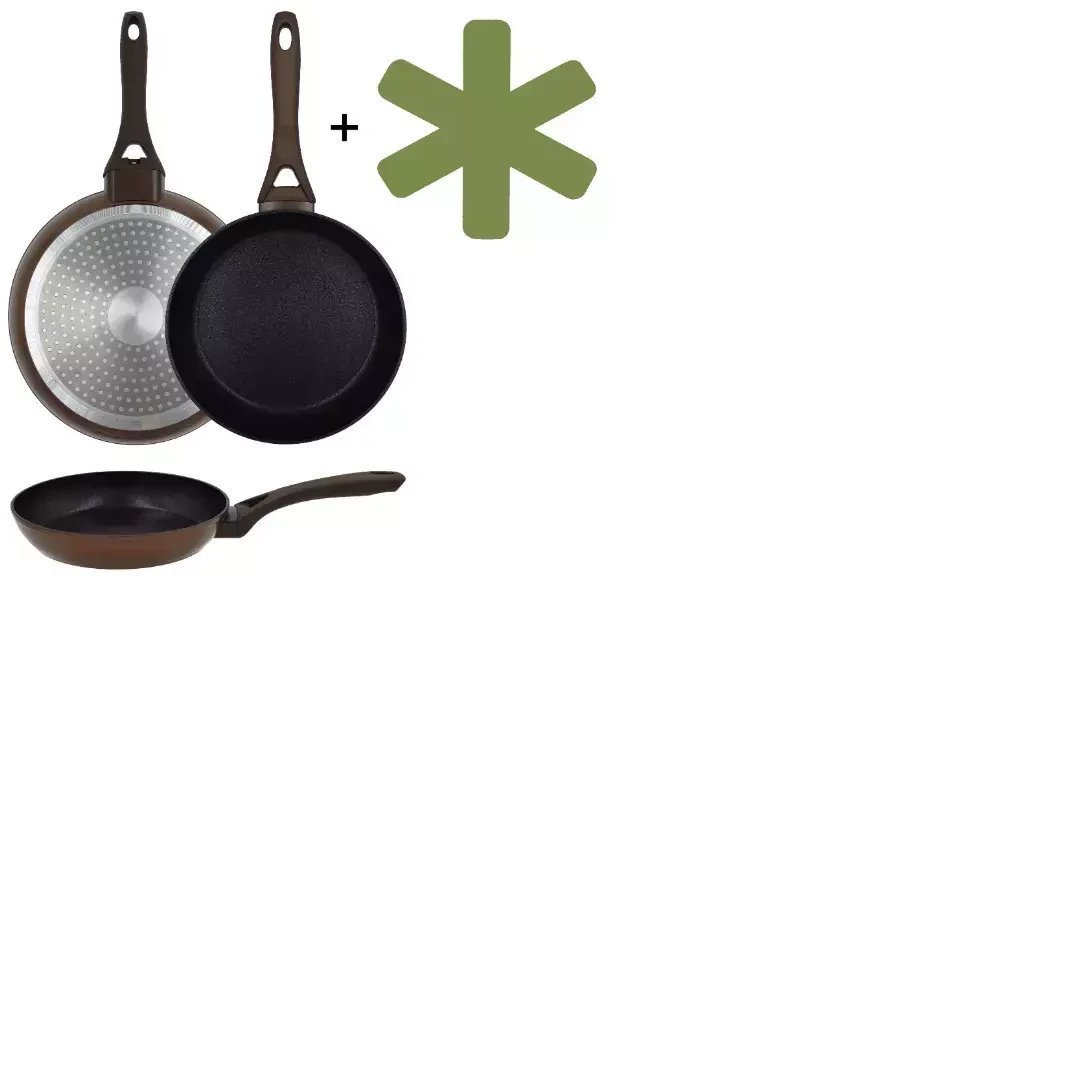 Frying pan Natura O24cm induction brown with protector 4744561011797