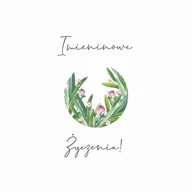 Kartki okolicznościowe i zaproszenia - Clear Creation Clear Creation Karnet Swarovski kwadrat CL4014_PO Imieniny 457290 - miniaturka - grafika 1