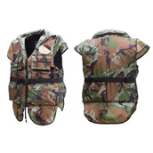 Sprzęt asekuracyjny i ratunkowy - Kapok asekuracyjna na wodę Kamizelka Wędkarska Aquarius, z kapturem - miniaturka - grafika 1