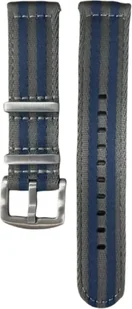 INF 20MM oddychający nylonowy pasek do zegarka Huawei Smartwatch Niebieski szary - Akcesoria do smartwatchy - miniaturka - grafika 1
