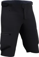 Spodenki rowerowe - Dziecięce spodenki rowerowe Leatt MTB All Mountain 2.0, czarny, M - miniaturka - grafika 1