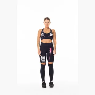 Top damski LABELLAMAFIA TOP SCARLET BLACK - Bielizna sportowa damska - miniaturka - grafika 4