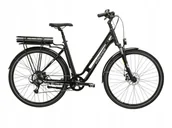 Rowery elektryczne - Rower elektryczny KROSS SENTIO HYBRID 1.0 rozmiar M Czarny - miniaturka - grafika 1