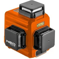 Inne urządzenia pomiarowe - NEO Tools Laser 3D Laser 3D czerwony walizka tarcza celownicza magnetyczny uchwyt ładowarka 75-104 - miniaturka - grafika 1