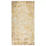 Dywany zewnętrzne - vidaXL Dywan zewnętrzny o płaskim splocie, 80x150 cm, żółty vidaXL - miniaturka - grafika 1