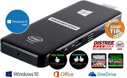 Komputer Modecom Intel Atom Z3735F 2 GB 32 GB SSD Windows 10 PC-MC-FREEPC-32GB-WIN10-G1
