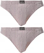 Majtki męskie - SLIPY MĘSKIE ATLANTIC MP1058 SPORT BAWEŁNA Z ELASTANEM BEŻOWE 2PAK *M* - miniaturka - grafika 1