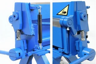 MAAD ZG-2000/1.2 ZAGINARKA GIĘTARKA KRAWĘDZIARKA DEKARSKA DO BLACHY Z CIĘCIEM MAAD ZG-2000/1.2 mm - Giętarki - miniaturka - grafika 7