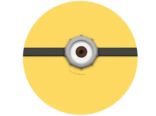 Dekoracyjny opłatek tortowy Minionki - 20 cm - Ciasta i półprodukty do ciast - miniaturka - grafika 1