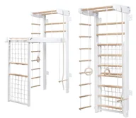 Wyposażenie sportowe i gimnastyczne - Małpiszon, drabinka gimnastyczna Winner biała - miniaturka - grafika 1