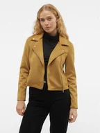 Kurtki damskie - Vero Moda Kurtka z imitacji skóry Jose 10300938 Brązowy Regular Fit - miniaturka - grafika 1