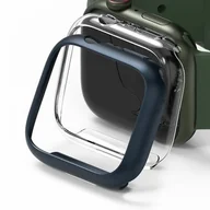 Akcesoria do smartwatchy - Ringke Nakładka Slim do Apple Watch 7 45 mm Przezroczysty/granatowy - miniaturka - grafika 1