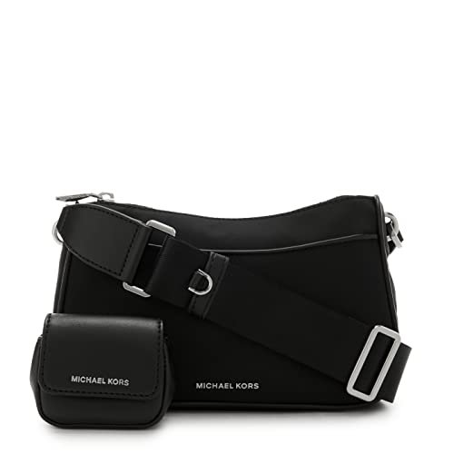 Michael Kors Jet MD Xbody Strap, torebka damska, czarny i pomarańczowy