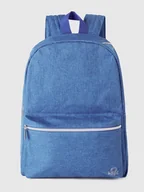 Plecaki - Benetton Plecak w kolorze niebieskim - 25 x 36 x 12 cm - miniaturka - grafika 1