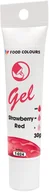 Dodatki do ciast w proszku - Barwnik żelowy w tubce Strawberry Red -Truskawkowy 30g Food Colours - miniaturka - grafika 1