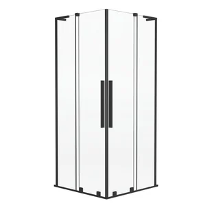Kabina prysznicowa kwadratowa 90x90 cm czarny mat Pure Durasan - Kabiny prysznicowe Kabina prysznicowa kwadratowa 90x90 cm czarny mat Pure Durasan - Kabiny prysznicowe - miniaturka - grafika 1